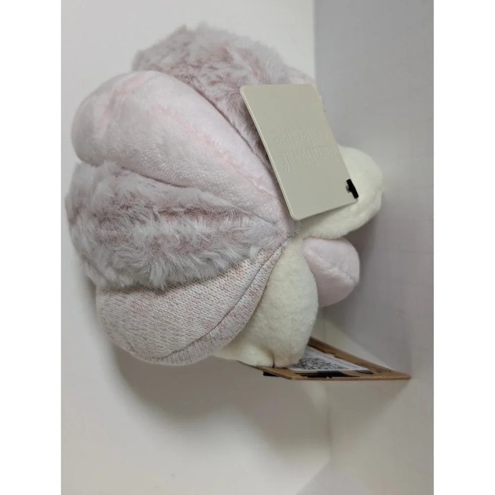 Lambwolf Collective Multi-Textured Silent Snuffle Ball Dog Toy Blush Cream NEW